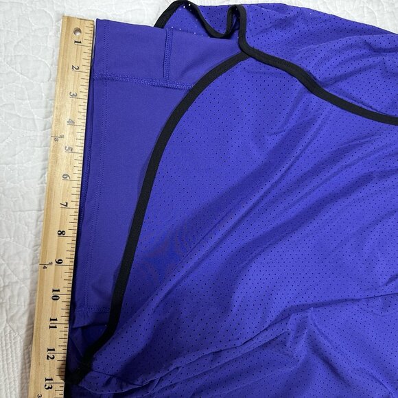 Women's Xersion Layered Purple Running Short Plus 2XL Phone Thigh Pocket - Picture 9 of 12
